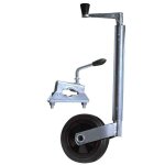 Roue jockey 34 mm avec bride dbd pour remorque norauto pm1 Roue jockey 34 mm avec bride dbd pour remorque norauto pm1