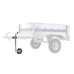 Roue jockey d. 35 + spt 60x60 - 60x30 Roue jockey d. 35 + spt 60x60 - 60x30