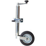 Roue jockey 48mm en caoutchouc avec bride norauto Roue jockey 48mm en caoutchouc avec bride norauto