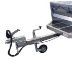 Roue jockey avec bride pour remorque norauto modular Roue jockey avec bride pour remorque norauto modular