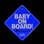 Signaltique bb  bord bebe confort en anglais