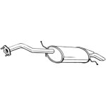 Silencieux arri�re bosal 278 - 125