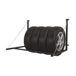 Support mural pour 4 pneus autobest