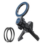 Support t�l�phone magn�tique bleu tnb pour grille d'a�ration