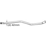 Tube d'échappement bosal 889 - 533 Tube d'échappement bosal 889 - 533