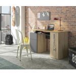 Ma chambre d'enfant bureau ado jini noir et bois