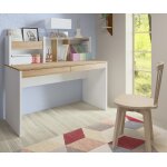Ma chambre d'enfant bureau ado avec rangements ilo blanc et bois