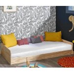 Ma chambre d'enfant lit enfant avec barrire, sommier et matelas octave bois naturel 90x190 cm / opt:matelas ...