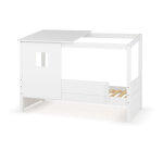 Ma chambre d'enfant lit cabane enfant avec barrière combeebed blanc 90x200 cm avec caches sommier avec ... Ma chambre d'enfant lit cabane enfant avec barrière combeebed blanc 90x200 cm avec caches sommier avec ...