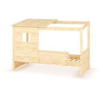 Ma chambre d'enfant lit cabane enfant avec barrière combeebed bois naturel 90x200 cm avec caches sommier ... Ma chambre d'enfant lit cabane enfant avec barrière combeebed bois naturel 90x200 cm avec caches sommier ...