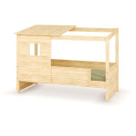 Ma chambre d'enfant lit cabane enfant avec barrière et matelas combeebed bois naturel 90x200 cm / opt1:avec ... Ma chambre d'enfant lit cabane enfant avec barrière et matelas combeebed bois naturel 90x200 cm / opt1:avec ...