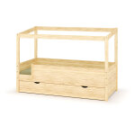 Ma chambre d'enfant lit cabane gigogne enfant combeebed bois naturel 90x200 cm avec caches sommier sans ... Ma chambre d'enfant lit cabane gigogne enfant combeebed bois naturel 90x200 cm avec caches sommier sans ...
