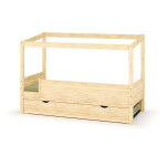 Ma chambre d'enfant lit cabane gigogne enfant combeebed bois naturel 90x200 cm sans caches sommier sans ... Ma chambre d'enfant lit cabane gigogne enfant combeebed bois naturel 90x200 cm sans caches sommier sans ...