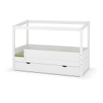 Ma chambre d'enfant lit cabane gigogne enfant et matelas combeebed blanc 90x200 cm / opt1:avec caches ... Ma chambre d'enfant lit cabane gigogne enfant et matelas combeebed blanc 90x200 cm / opt1:avec caches ...