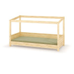 Ma chambre d'enfant lit cabane montessori combeebed bois naturel 90x200 cm / opt1:barrière de sécurité ... Ma chambre d'enfant lit cabane montessori combeebed bois naturel 90x200 cm / opt1:barrière de sécurité ...