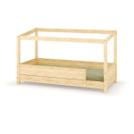 Ma chambre d'enfant lit cabane montessori combeebed bois naturel 90x200 cm / opt1:barrières de sécurité ... Ma chambre d'enfant lit cabane montessori combeebed bois naturel 90x200 cm / opt1:barrières de sécurité ...