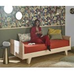 Ma chambre d'enfant lit gigogne ado nature bois naturel 80x200 cm