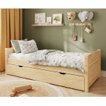 Ma chambre d'enfant lit gigogne enfant combeebed bois naturel 90x200 cm / opt:avec caches sommier Ma chambre d'enfant lit gigogne enfant combeebed bois naturel 90x200 cm / opt:avec caches sommier