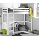 Ma chambre d'enfant lit mezzanine ado cargo blanc 90x190 cm