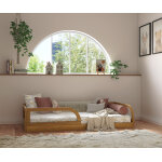 Ma chambre d'enfant lit enfant montessori adao noisette 90x190 cm