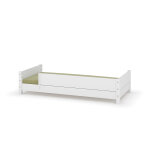Ma chambre d'enfant lit enfant montessori combeebed blanc 90x200 cm / opt1:barrière de sécurité avant ... Ma chambre d'enfant lit enfant montessori combeebed blanc 90x200 cm / opt1:barrière de sécurité avant ...