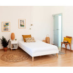 Ma chambre d'enfant lit enfant avec pieds, sommier et matelas honey blanc 120x190 cm Ma chambre d'enfant lit enfant avec pieds, sommier et matelas honey blanc 120x190 cm