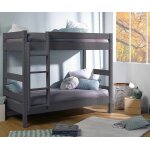 Ma chambre d'enfant lit superpos� ado wood bois naturel 80x190 cm