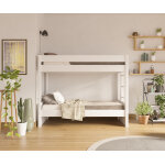 Ma chambre d'enfant lit superposé adulte yudi blanc 90x190 cm Ma chambre d'enfant lit superposé adulte yudi blanc 90x190 cm
