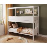 Ma chambre d'enfant lit superpos� cabane enfant combeebed blanc 90x200 cm echelle petit c�t� structure ...