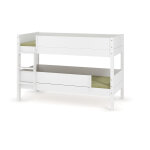 Ma chambre d'enfant lit superpos� enfant combeebed blanc 90x200 cm echelle grand c�t� 1 barri�re de s�curit� ...