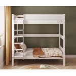 Ma chambre d'enfant lit superpos� enfant combeebed blanc 90x200 cm echelle grand c�t� sans barri�re de ...