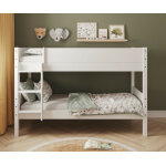 Ma chambre d'enfant lit superposé enfant combeebed blanc 90x200 cm echelle grand côté sans barrière de ... Ma chambre d'enfant lit superposé enfant combeebed blanc 90x200 cm echelle grand côté sans barrière de ...