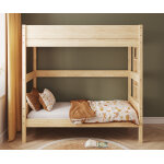 Ma chambre d'enfant lit superpos enfant combeebed bois naturel 90x200 cm echelle petit ct sans barrire ...