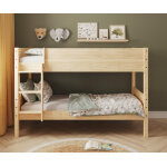 Ma chambre d'enfant lit superposé enfant combeebed bois naturel 90x200 cm echelle grand côté sans barrière ... Ma chambre d'enfant lit superposé enfant combeebed bois naturel 90x200 cm echelle grand côté sans barrière ...