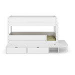 Ma chambre d'enfant lit superposé enfant avec estrade combeebed blanc 90x200 cm echelle petit côté 1 ... Ma chambre d'enfant lit superposé enfant avec estrade combeebed blanc 90x200 cm echelle petit côté 1 ...