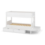 Ma chambre d'enfant lit superpos enfant avec estrade combeebed bois naturel 90x200 cm echelle petit ...