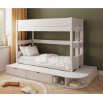 Ma chambre d'enfant lit superpos� haut enfant avec estrade combeebed blanc 90x200 cm echelle petit c�t� ...