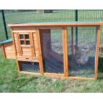 Poulailler de jardin en bois 3 - 4 poules habrita 1. 50m2