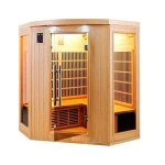 Sauna infrarouge apollon quartz 3  4 places france sauna