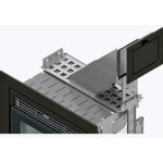 Silo encastrable pour insert  granuls escalor noir