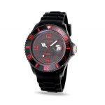 Montre intimes watch noir / rouge sport - it - 057s