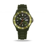 Montre intimes watch vert olive silicone - it - 057