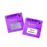 Carte  gratter astro + personnalise annonce grossesse ou vnement unique