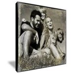Toile photo personnalise artistique