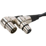 Accu cable ac - dmx3 / 1, 5 - 90 - cbles xlr  90 110 ohm - cbles xlr 3 pol