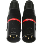 Accu cable ac - dmxterm - 3 / set - connecteur xlr 3 pol.