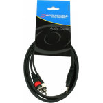 Accu cable ac - j3s - 2rm / 1, 5 3, 5 jack st / 2x rca cinch - cbles adaptateurs