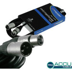 Accu cable ac - pro - xmxf / 3 - cbles pour microphones