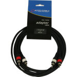 Accu cable ac - r / 3 - cble rca
