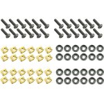 Adam hall 19 parts 5928 m24 ah - lot de 24 vis m6 x 20 mm avec écrou cage et rondelle - pièces de rechange ... Adam hall 19 parts 5928 m24 ah - lot de 24 vis m6 x 20 mm avec écrou cage et rondelle - pièces de rechange ...